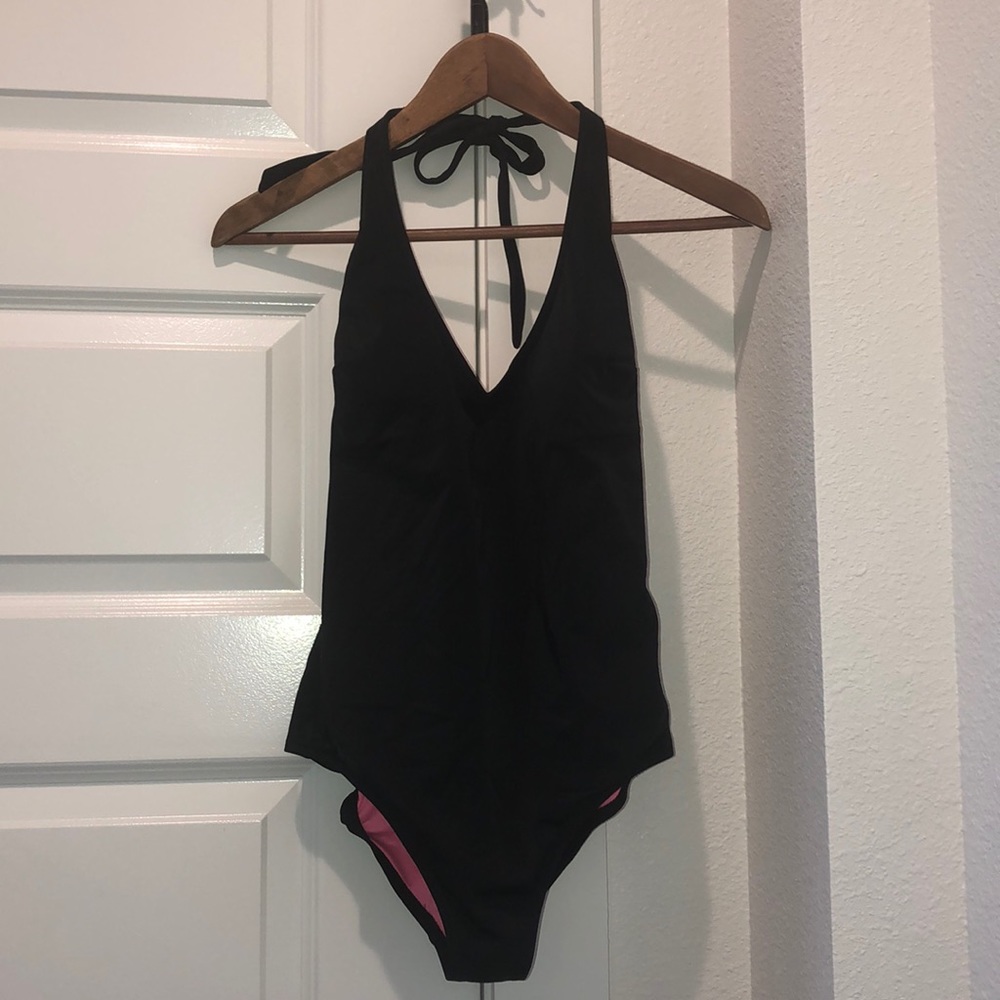 VS Backless black one piece